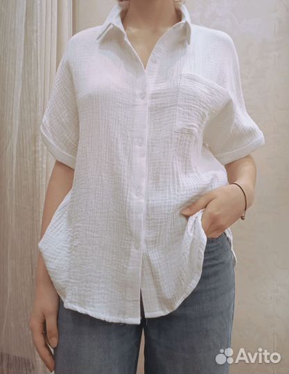 Рубашка женская хлопок новая