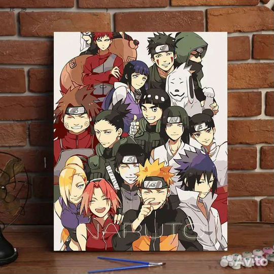 Картины по номерам аниме