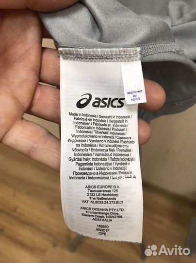 Мастерка asics