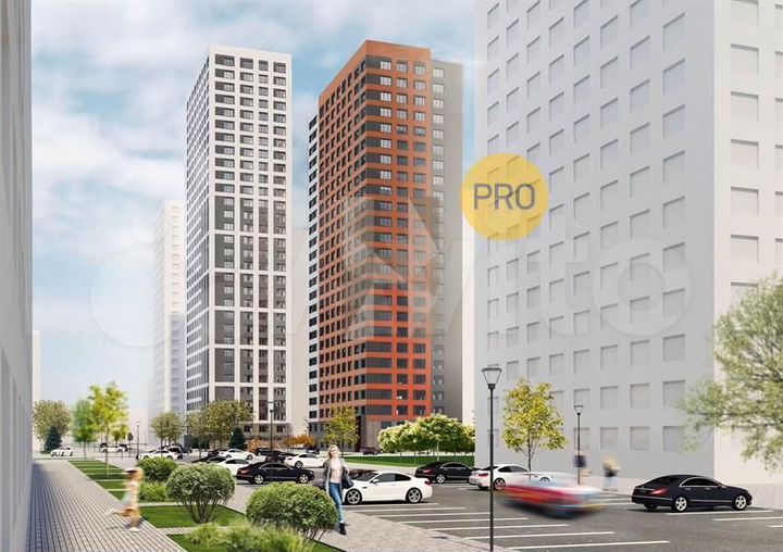 2-к. квартира, 57,2 м², 26/31 эт.