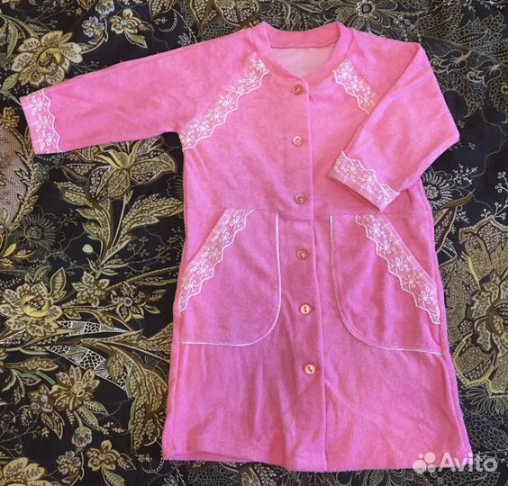 Халат для девочки р.104-110