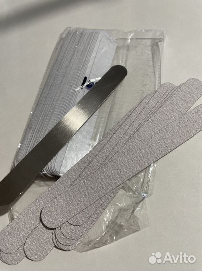 Пилка для ногтей, сменные файлы, основа