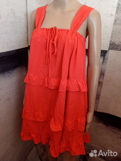 Сарафан летний женский новый 40 (оверсайз до 44) р