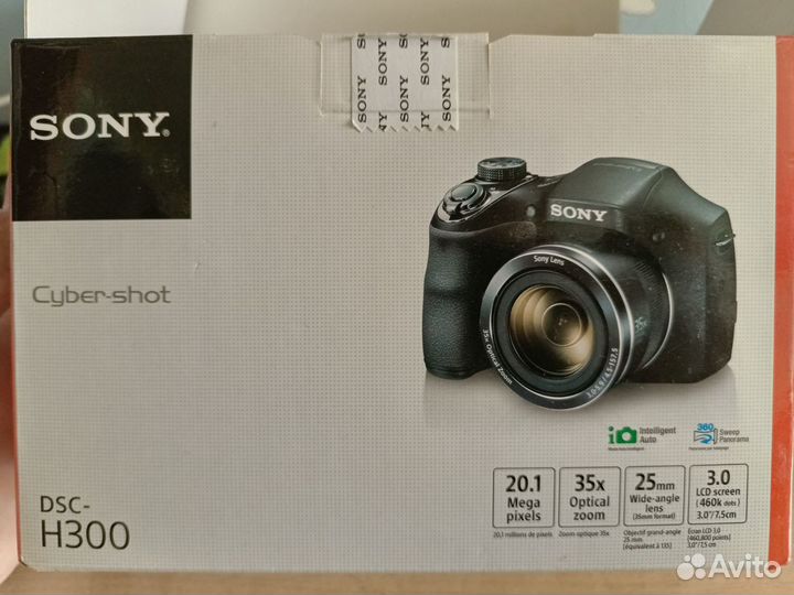 Цифровой фотоаппарат sony cyber shot DSC-H300