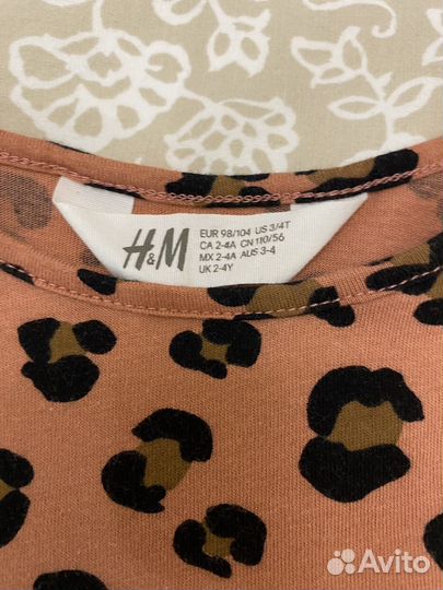 Платье H&M 98