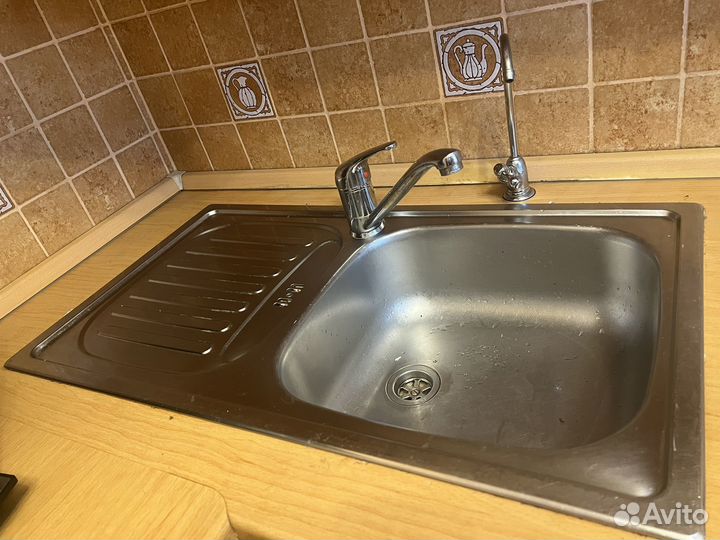 Мойка для кухни из нержавейки бу