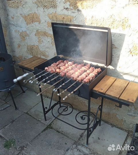 4мм Мангал с Крышкой