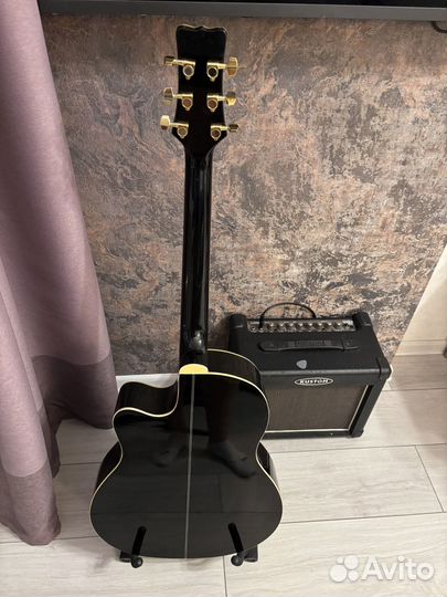 Электроакустическая гитара Martinez FAW-817BEQ