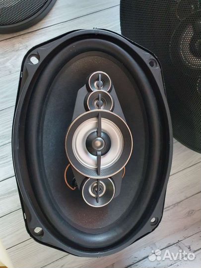 Автоколонки блины овалы Pioneer 1200w