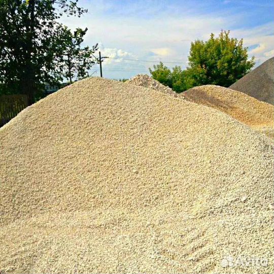 Щебень, песок, услуги самосвала 20м3