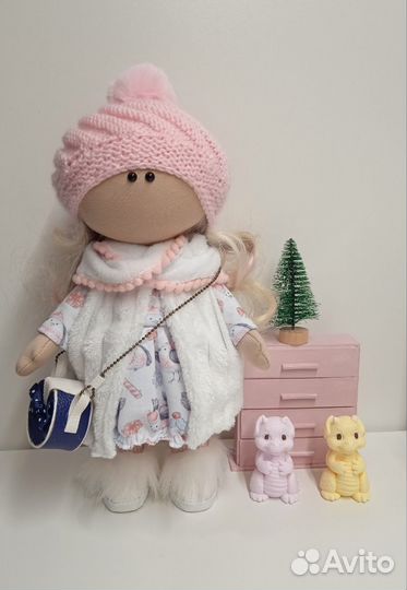 Интерьерная кукла ручной работы