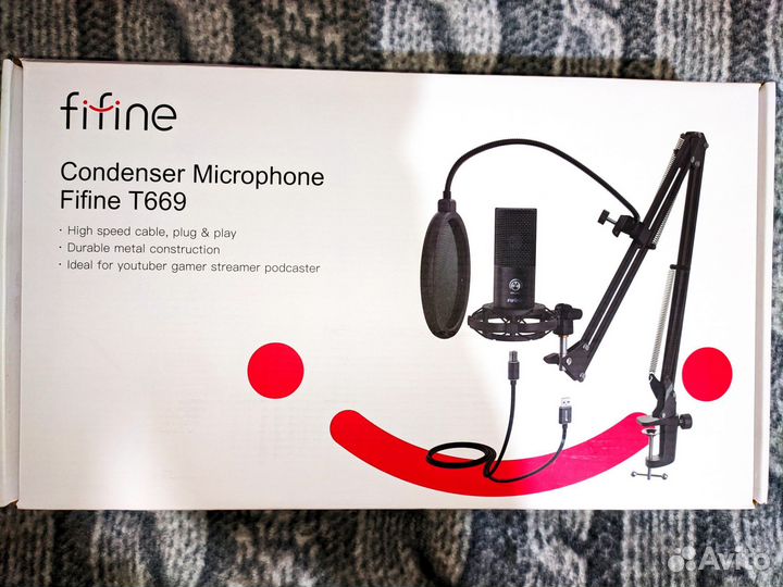 Микрофон Fifine T669 (коробка)