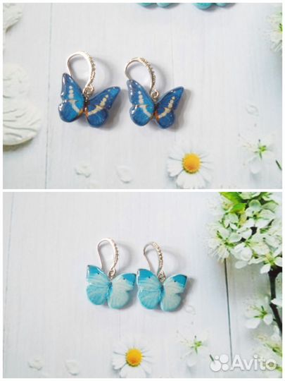 Сережки ручной работы