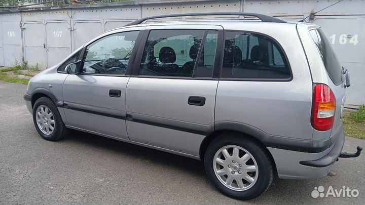 Opel Zafira 1.8 AT, 2002, 295 000 км