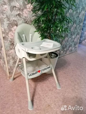 Новый стульчик для кормления Luxmom Q2 (фисташка)