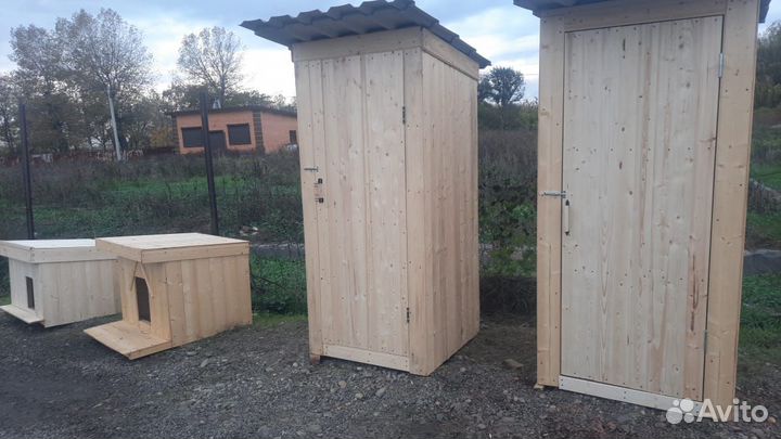 Будка для собаки, душ, беседка,туалет дачный