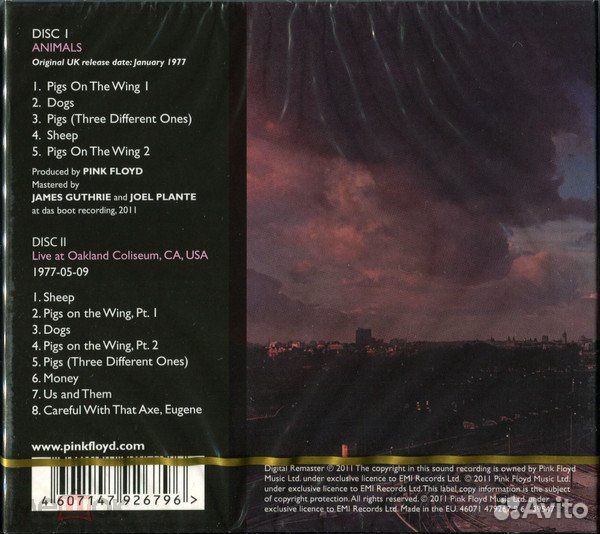 Pink Floyd Animals 2CD