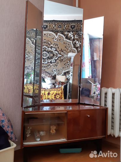 Трюмо трельяж с зеркалом СССР