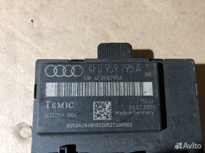 4F0959795A VAG Блок комфорта Audi