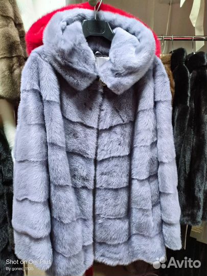 Шуба норковая 54-58. Новая. Длина 80