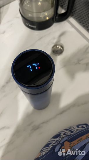 Термос с датчиком температуры 0,5 л