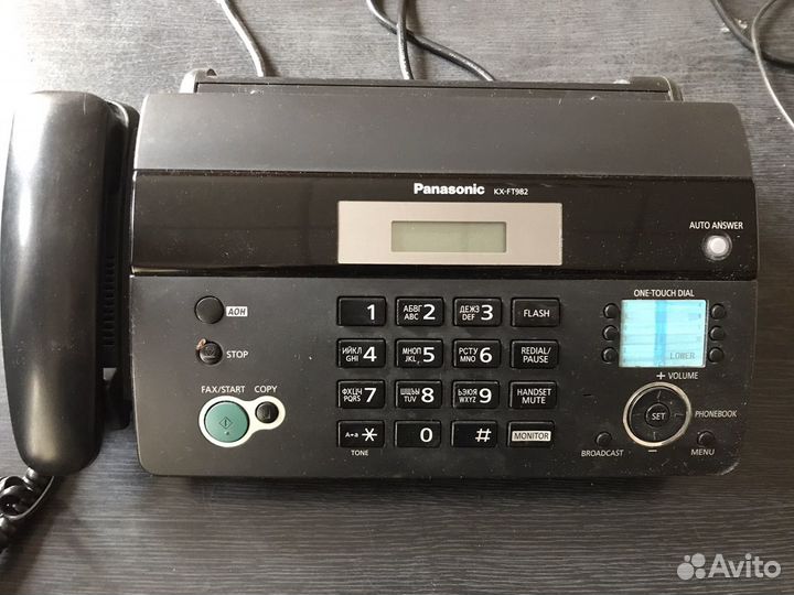 Факс Panasonic KX-FT982