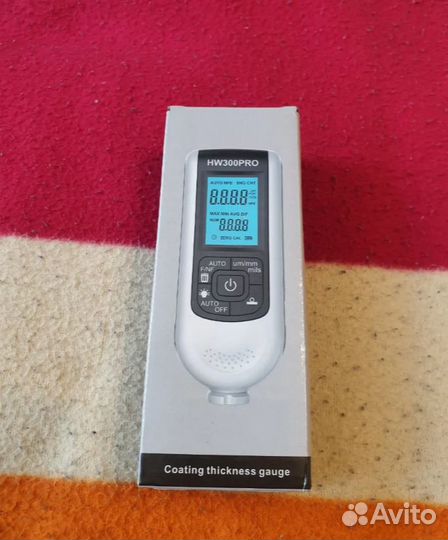 Толщиномер лкп покрытия автомобильный магнитный