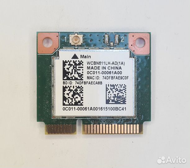 Б\У Модуль wi-fi RTL8723BE Asus R540SA