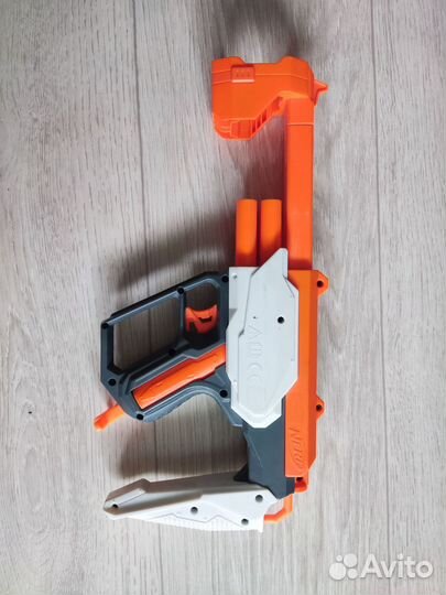 Пистолет бластер nerf modulus stockshot