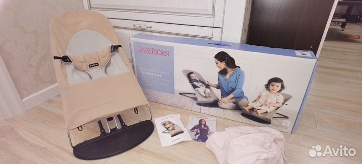 Шезлонг BabyBjorn + турник икеа