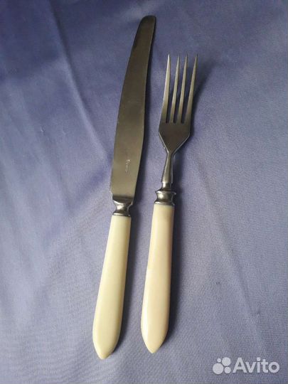 Набор вилок и ножей времен СССР