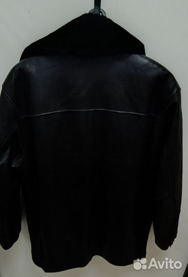 Куртка д натуральная кожа натуральный мех