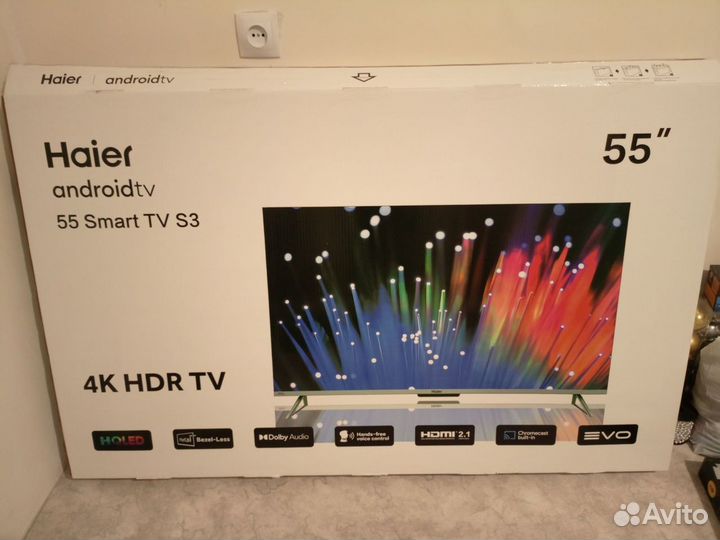 Телевизор haier 55 SMART tv s3 под ремонт