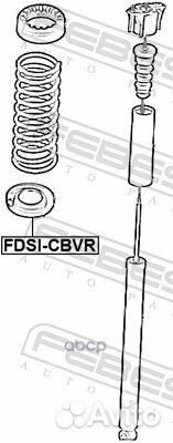 Проставка задней пружины нижняя fdsi-cbvr Febest