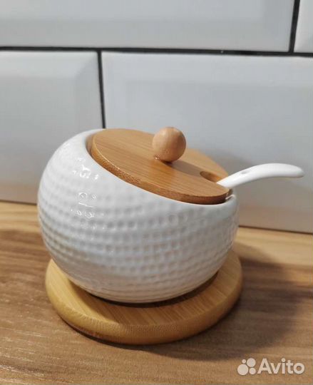 Набор для сахара, соли, чая новые