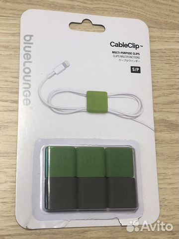 Клипсы-держатели для проводов Bluelounge CableClip