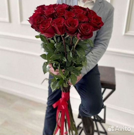 Высокие розы Гигантские розы Доставка цветов