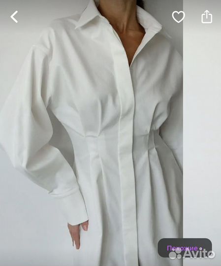 Платье рубашка
