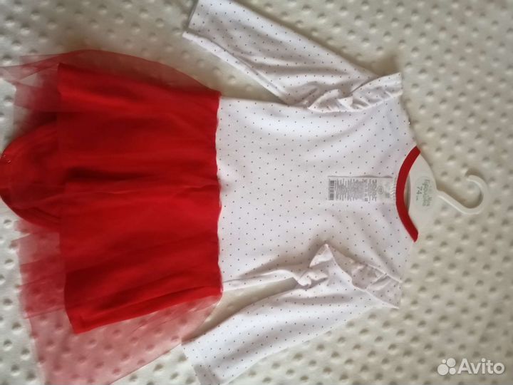 Платье для девочки на новый год 74 размер