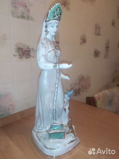 Хозяйка медной горы фарфор Дулево 1964