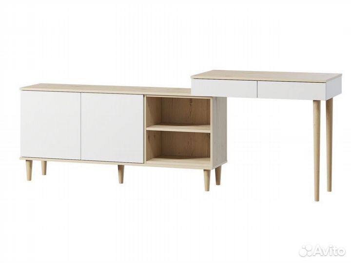 Стол-тумба Элвуд-1 White