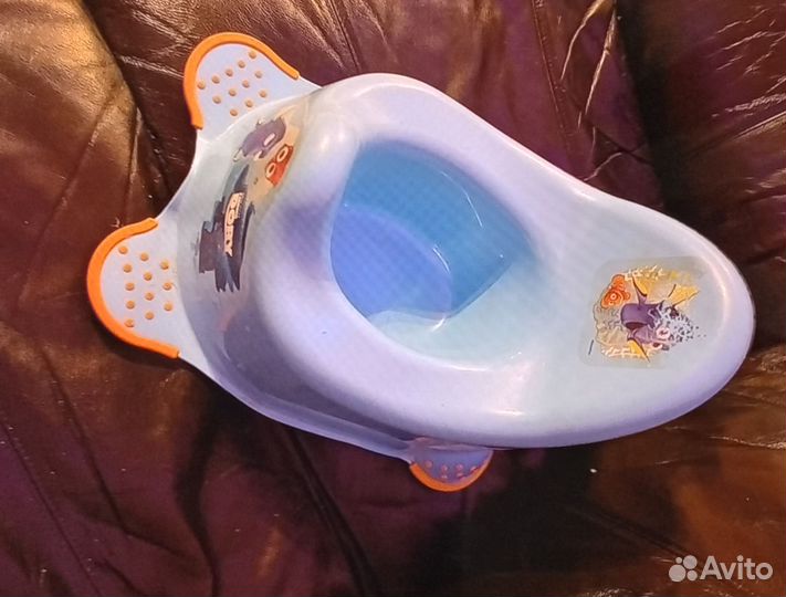 Горшок детский голубой