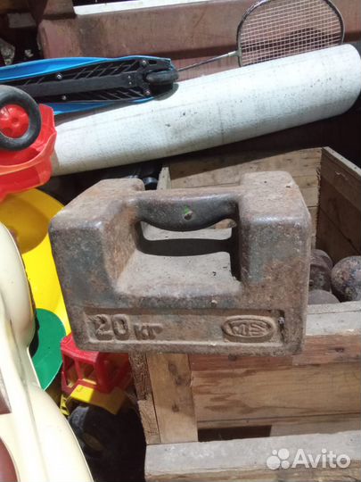 Гиря 20кг СССР