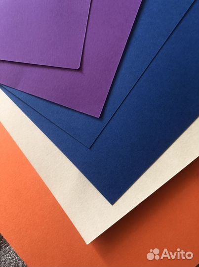 Цветной картон