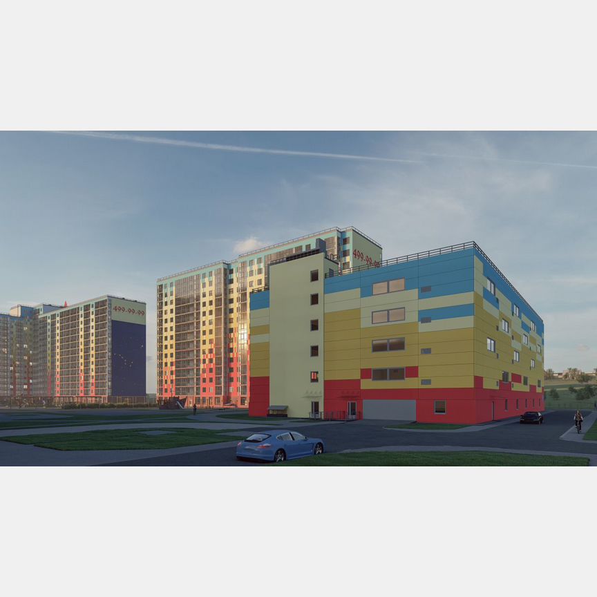 3-к. квартира, 82,6 м², 5/15 эт.