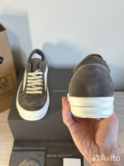 Rick Owens Vans Vintage Dust/Milk 43IT