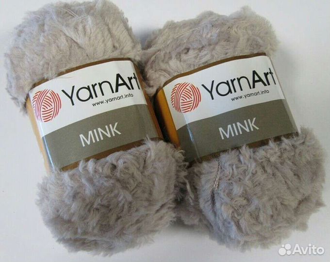 Пряжа yarnart mink. yarnart macrame rope 3mm