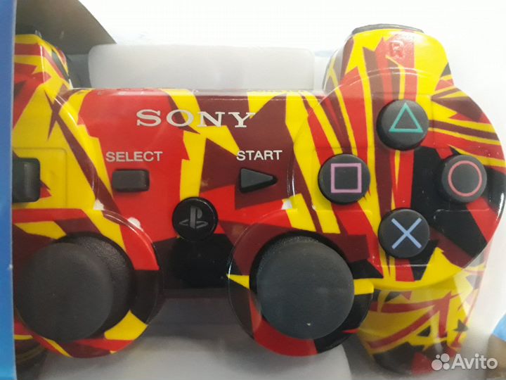 PS3 контроллеры с рисунками, копии оригинала,новые