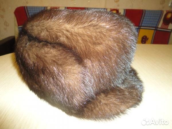 Шапка норковая размер 56-58