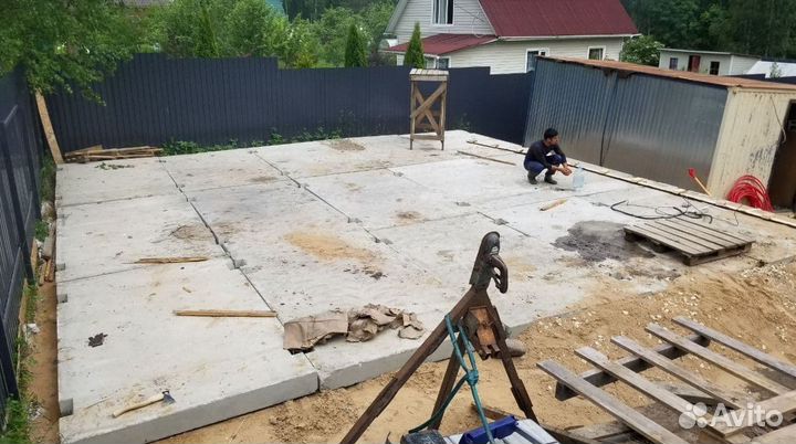 Дренаж участка под ключ, ливневка, отмостка